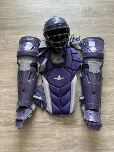 Purple All Star MVP Pro Catcher's Set (Used)