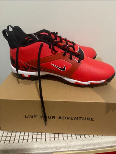 Men's Size 13.0 (W 14.0) Nike Cleats High Top Molded Cleats (New)