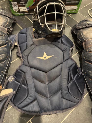 Black/Navy All Star System 7 Axis Catcher's Set (Used)