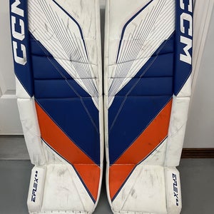 33" 2023 CCM EFlex 6.9 Goalie Leg Pads (Used)