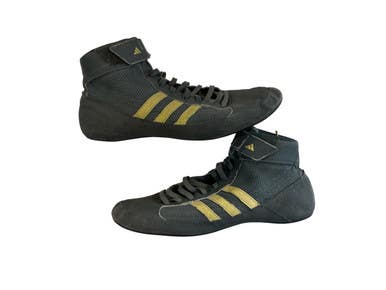 Used Adidas Wrestling Shoes Grey Senior 9.5 11873-S000235217