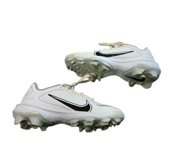 Used Nike TROUT BB/SB Cleats White Junior 03.5 11873-S000238820