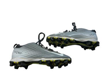 Used Nike VAPOR BB/SB Cleats Grey Junior 04.5 11873-S000238648