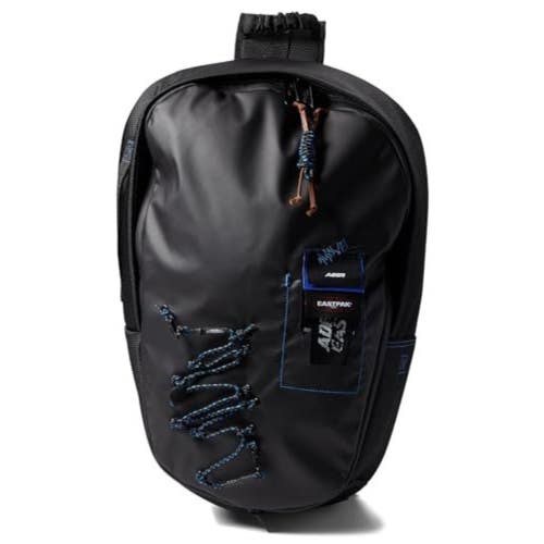 Eastpak Ader Up-Down Sling Bag Unisex Black Zip-Around Adjustable Strap FROG412