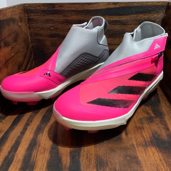 Adidas Adizero Impact+ TPU PE Baseball Cleats Molded Pink Men\'s 13 IF3353 NEW adidas Men main image 4