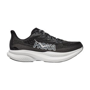 Hoka One One Mach 6 1147833-BWHT Sneaker Men's 9.5 2E Black Running Shoes MEW668