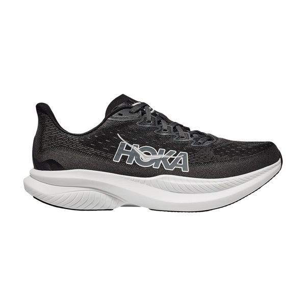 Hoka One One Mach 6 1147833-BWHT Sneaker Men's 9.5 2E Black Running Shoes MEW668
