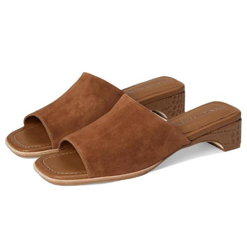 Donald Pliner Clodie Sandals Women's US 8M Brown Square Toe Block Heel RHS8457