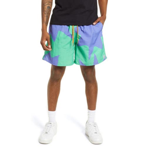 Billionaire Boys Club Starlight Shorts Men's Gumdrop Green Swim Trunks FROG498