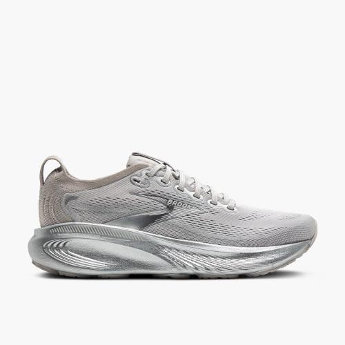Brooks Adrenaline GTS 25 110454-1D-184 Men's US 14 Silver Running Shoes RHS8305