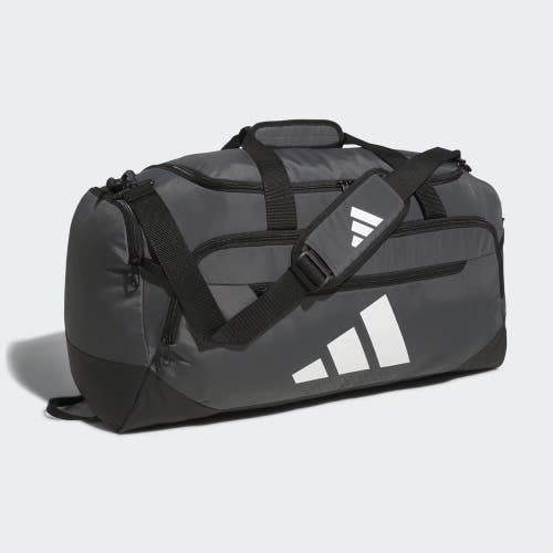 Adidas Defender 5 Duffel Bag Men's OS Dark Gray Shoulder Strap Workout JAX1347