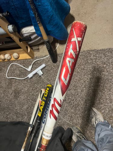 2023 Marucci CAT X Composite BBCOR Certified Bat (-3) 30 oz 33" (Used)