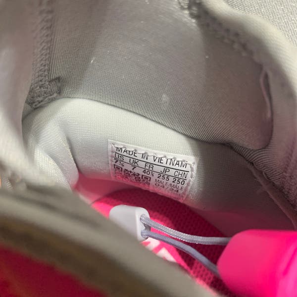 Adidas Adizero Impact+ TPU Baseball Cleats Pink Gray Men display picture 3