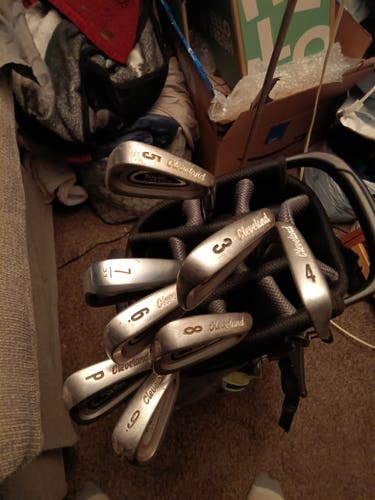 Men's 1999 Cleveland TA4 Right Handed Iron Set Regular Flex (Used)