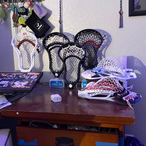 Lot of lacrosse heads (New/used)