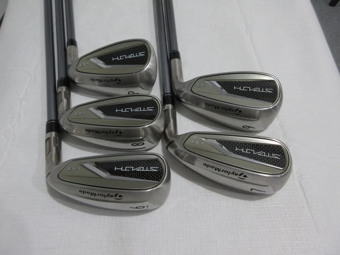 TaylorMade Stealth HD Iron Set - 6-PW - Regular Flex Graphite