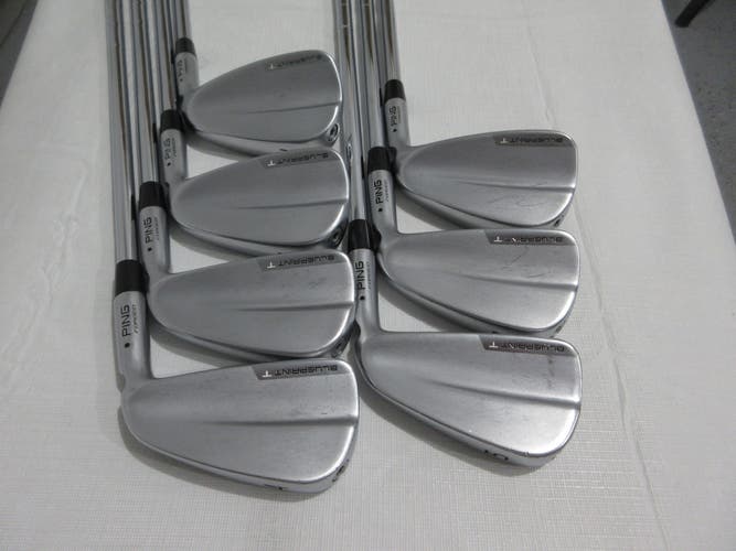Ping Blueprint T Iron Set - 4-PW - KBS Tour Extra Stiff X Flex Steel - Black Dot