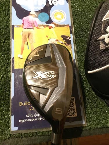 Callaway XR 5 Hybrid Stiff 70g Graphite Shaft (39) *VGC* & Head Cover