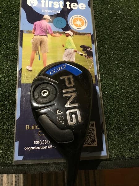 Ping G30 22* 4 Hybrid Seniors TFC 419 Graphite Shaft (39.5