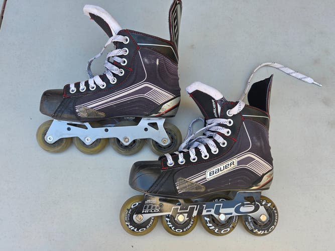 Used Bauer Vapor XR300 Inline Hockey Skates – Size 5