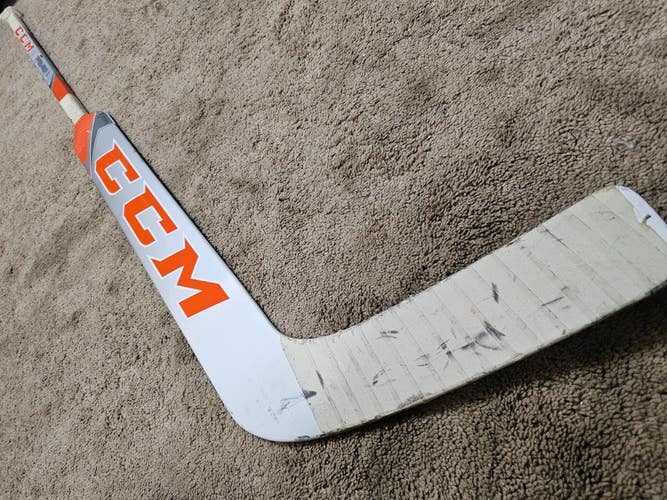JOHN GIBSON 18'19 Anaheim Ducks NHL Game Used Hockey Stick w COA