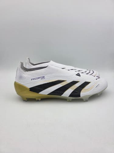 Adidas Predator Elite Laceless Firm Ground Soccer Cleats Men Sz 10.5 JI1079