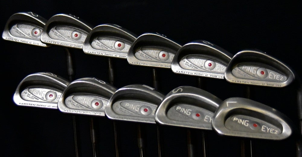 PING EYE 2 IRONS SET 11 IRON FLEX: REGULAR LENGTH: (5) 38.5 IN RIGHT HANDED