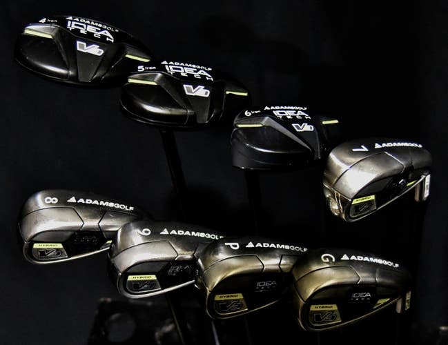 ADAMS IDEA IRONS SET 8 IRON FLEX: LITE LENGTH: (5) 39.5 IN RIGHT HANDED