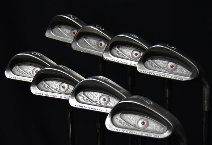 PING EYE 2 IRONS SET 8 IRON FLEX: REGULAR WIDTH: (5) 38.5 IN RIGHT HANDED