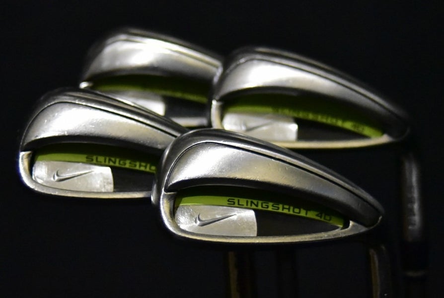 NIKE SLINGSHOT IRON SET 4 IRONS FLEX: W LENGTH: (6) 36.5 IN RIGHT HANDED