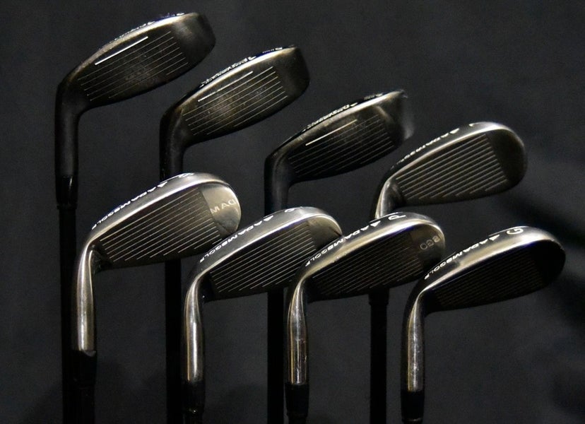 ADAMS IDEA IRONS SET 8 IRON FLEX: LITE LENGTH: (5) 39.5 IN RIGHT HANDED ...