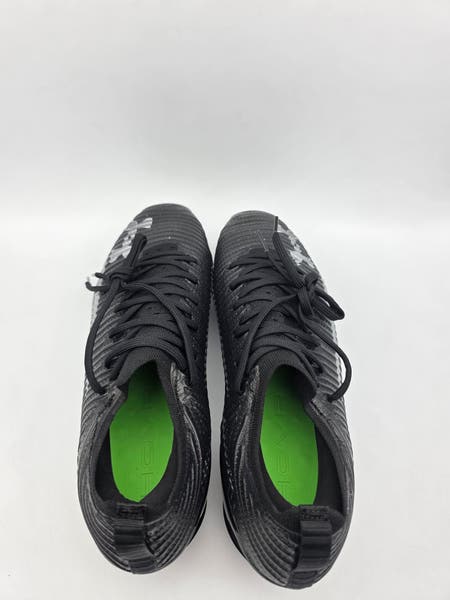 Under Armour Blur Pro Football Cleats Black Silver 3028220  display picture 2