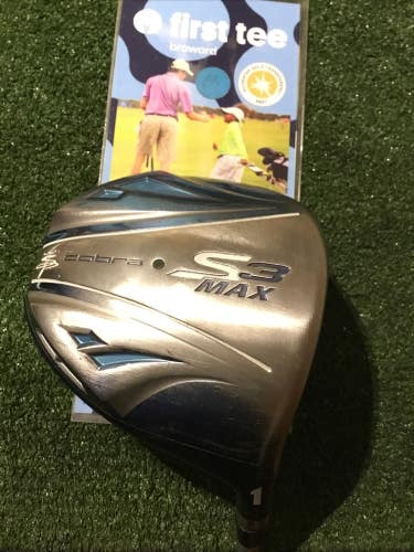 Cobra Ladies S3 Max Driver Fujikura Blur TX 004 Graphite Shaft (44.5)