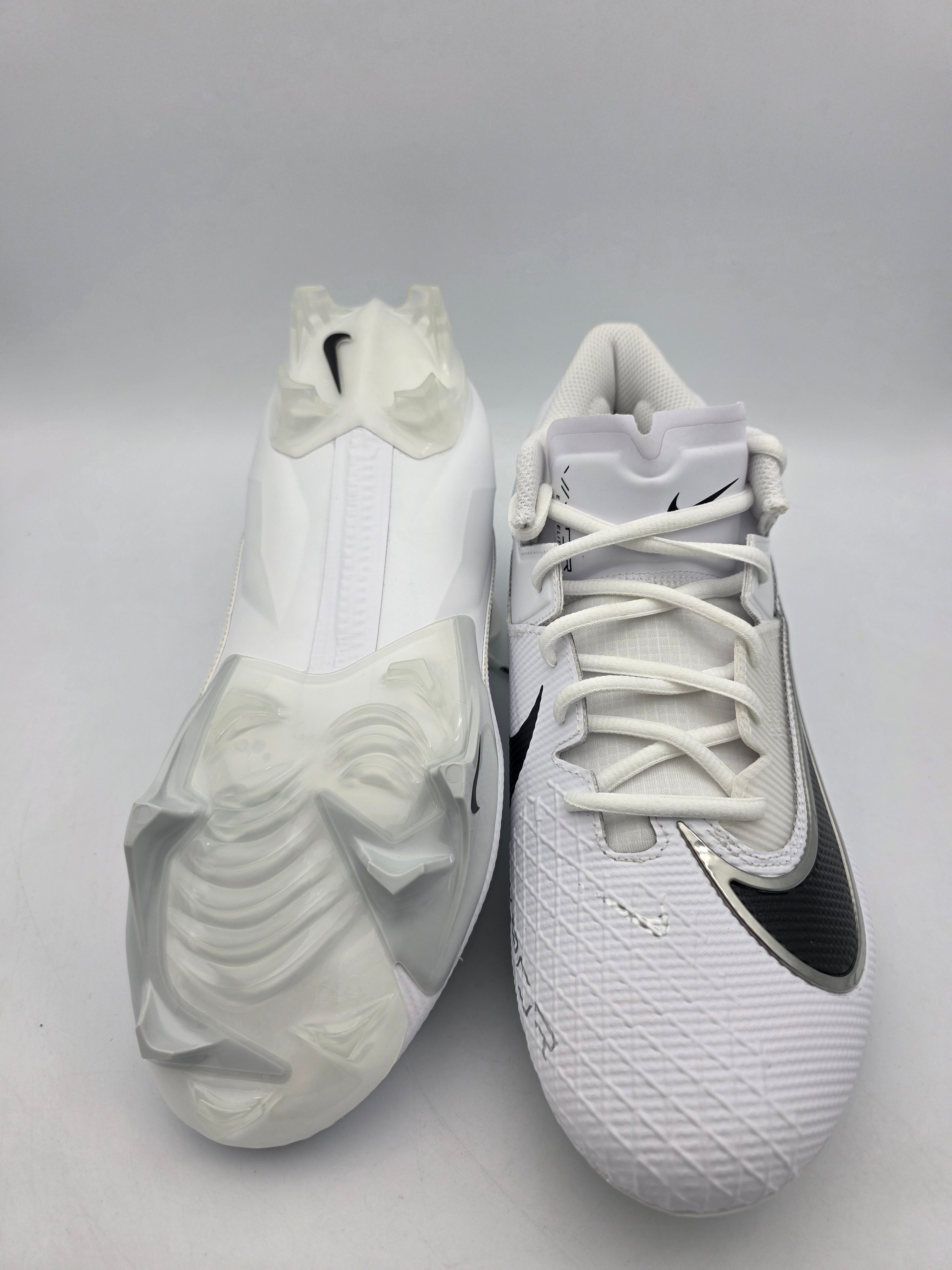 Nike‎ Vapor Edge Elite 360 Flyknit Football White CV6317-100 Men\'s Size 13.5 Nike Vapor Edge Elite 360 Flyknit  main image 3
