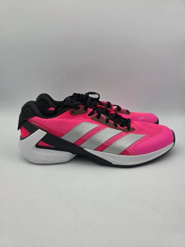Adidas Adizero Ubersonic 5 Men's Tennis Court Shoes JQ2901 Pink/Black Size 8.5