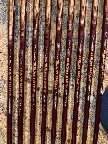 Used Ram FX OVERSIZE Mens Iron Set RH 3,4,5,6,7,8,9 W,S