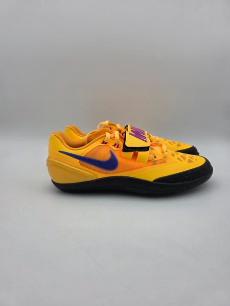 Nike Zoom Rotational 6 Throwing Shoes Citron Pulse Indigo 