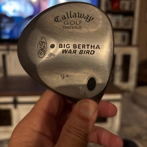 Used Callaway BIG BERTHA WAR BIRD Mens Driver RH 9.0 Degree