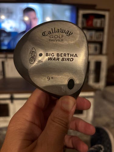 Used Callaway BIG BERTHA WAR BIRD Mens Driver RH 9.0 Degree