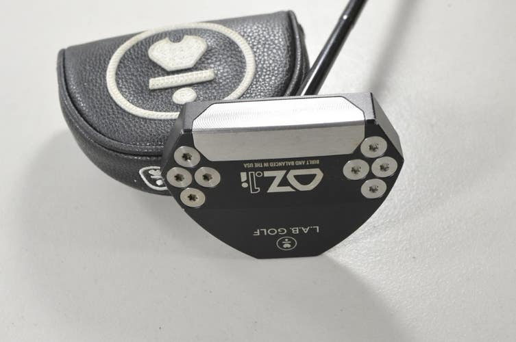 LAB Golf OZ.1i Insert 34" 68* Putter Right Steel with Headcover  # 216101