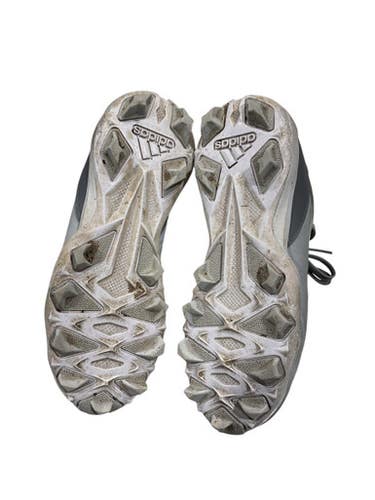 Used Adidas ADIZERO INSTINCT BB/SB Cleats Grey Junior 02.5 11847-S000035363