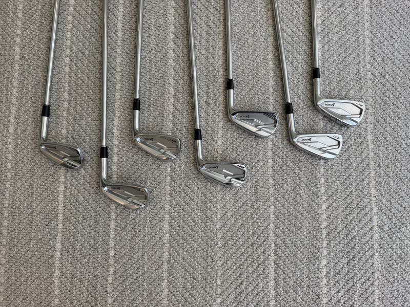 Srixon ZX7 Forged Iron Set 4-PW Nippon Modus 3 Tour 120 Stiff with  display picture 1