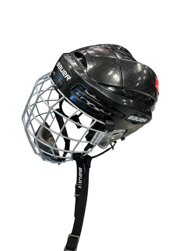 Used Bauer BAUER HOCKEY HELMET Helmet Cage Combo Black XL 11682-S000132325