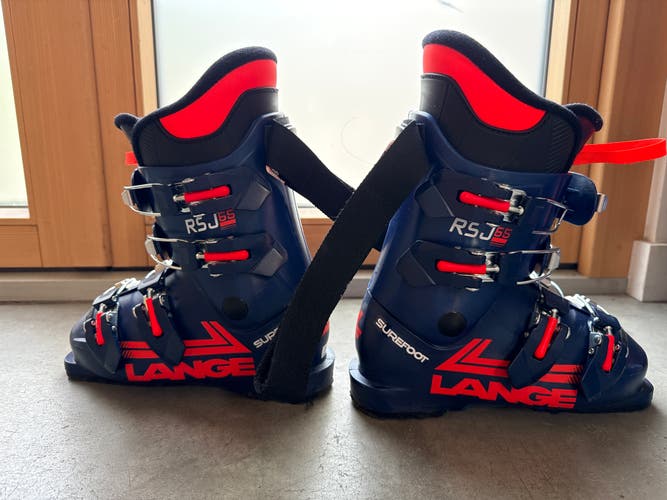 Mondo 20 & 20.5 Kid's Lange Racing RSJ 65 Ski Boots (Used)