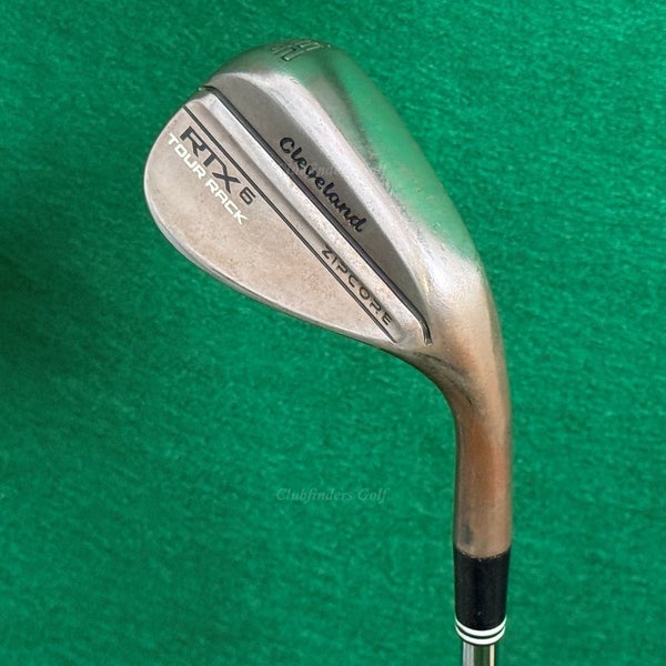Cleveland RTX6 Zipcore Tour Rack Mid Raw 52-10 52 Gap Wedge AMT S300 Stiff
