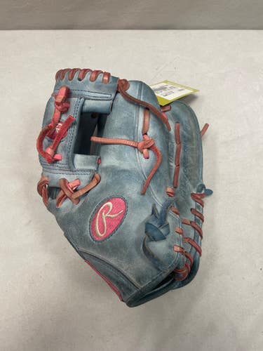 Used Rawlings HEART OF THE HIDE BB/SB Glove RH Throw Carolina Blue 11 1/2" 11490-S000272461