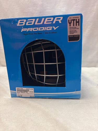 Used Bauer PRODIGY Helmet Cage Combo Black One Size 11490-S000272466