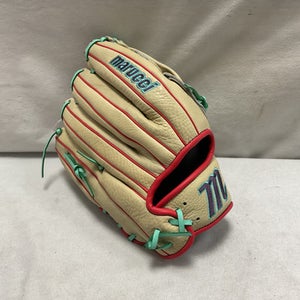Used Marucci ACADIA SERIES BB/SB Glove RH Throw Tan 12" 11490-S000272763