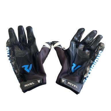 Used RIVEL CHAMPIONS GLOVES FB Gloves Black MD 11760-S000091513