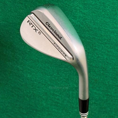 Cleveland RTX 6 Zipcore Mid Chrome 52-10 52 Gap Wedge DG Spinner TI Wedge Flex